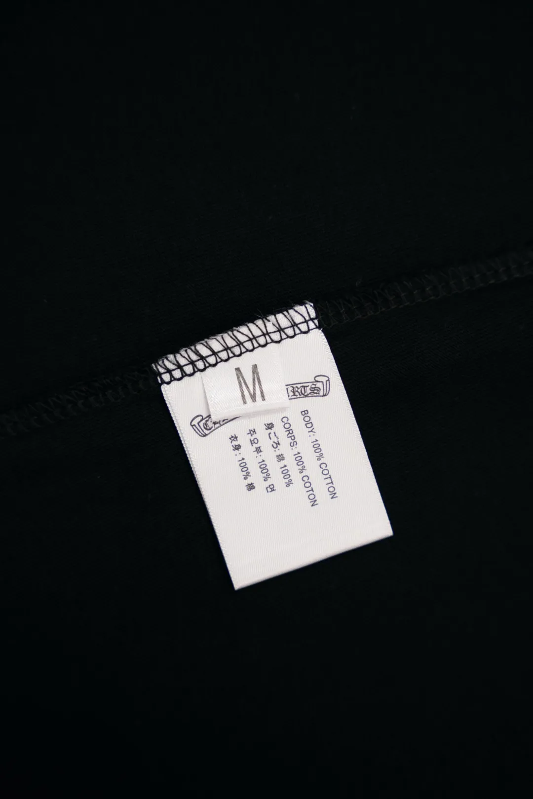 DT 12 60 Chrome Hearts T ， ， Black White S-XL